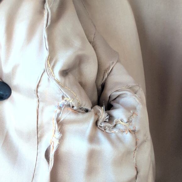 Ann Taylor Loft Wool Blend Pea Coat Women's 8 *Flawed Interior - Picture 7 of 11